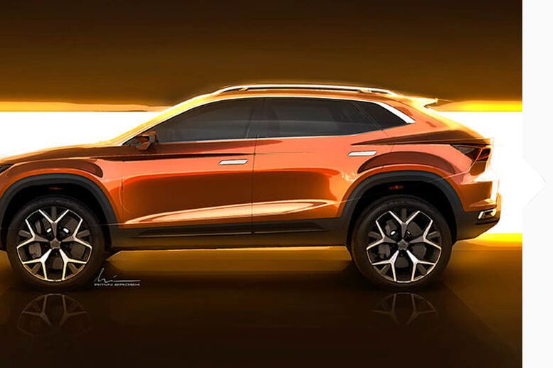 Der 20V20 Prototyp eines SEAT SUV von 2015.