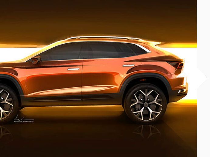 Der 20V20 Prototyp eines SEAT SUV von 2015.