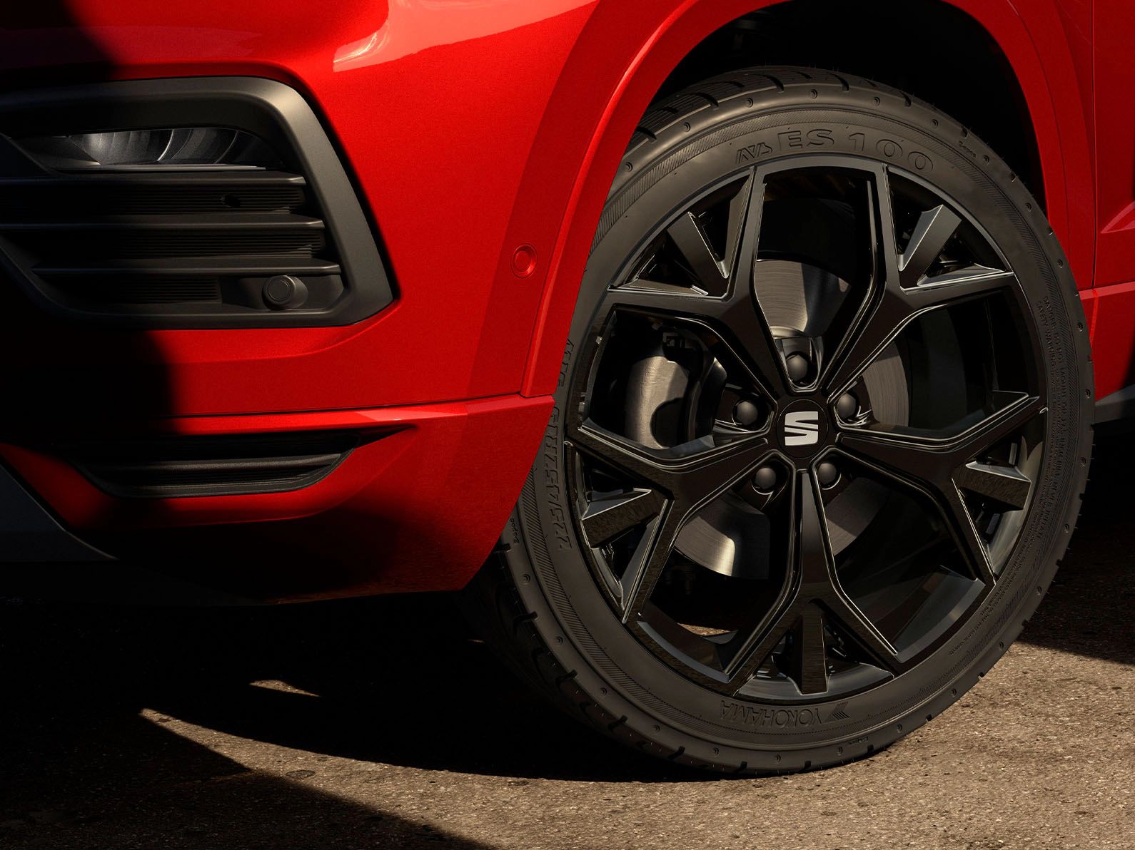 SEAT Ateca schwarze Felgen 