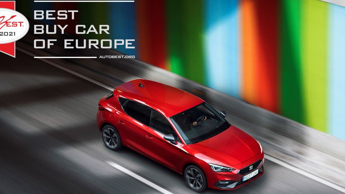 “Best Buy Car na Europa 2021”: o novo SEAT Leon vence AUTOBEST 2021