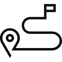 Piktogramm zum Online Routen Import.