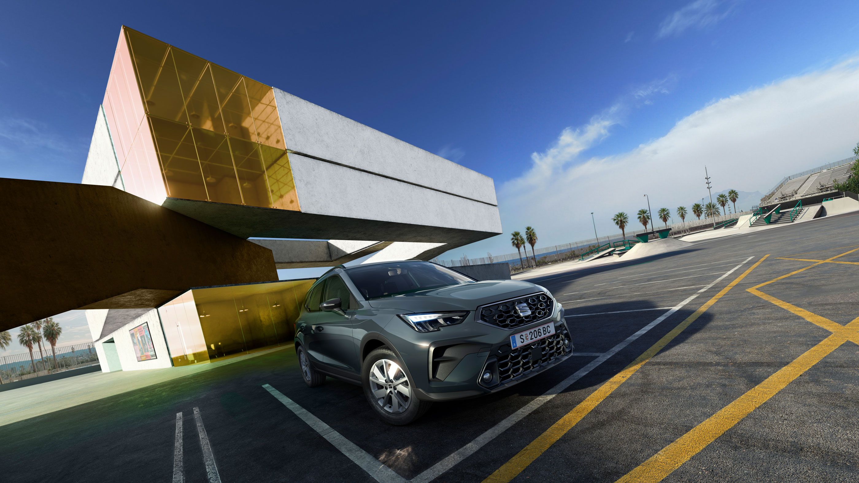 Exteriordetails des SEAT Arona 2025