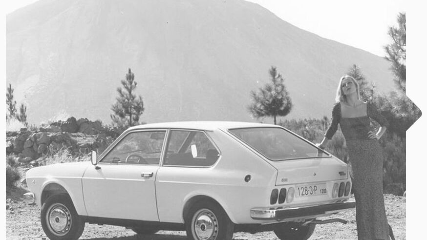 Der SEAT 128 von 1976.