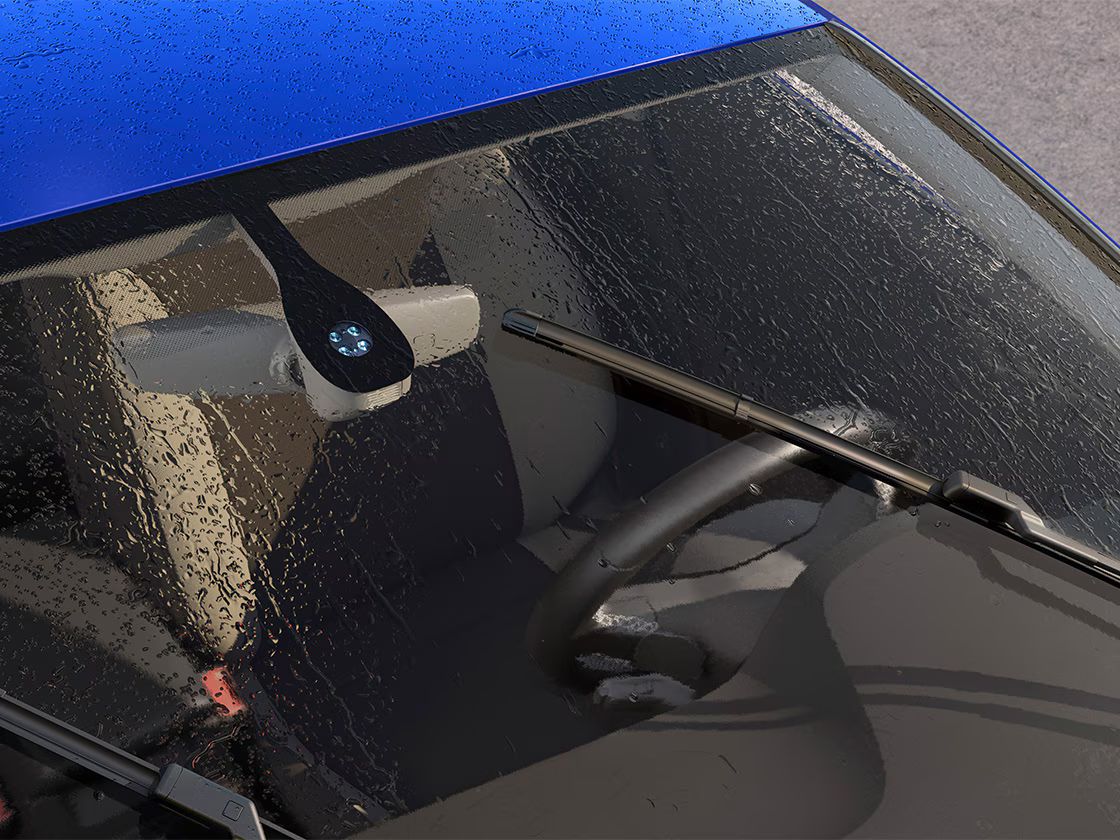 Detailansicht des Regensensor im SEAT Ateca
