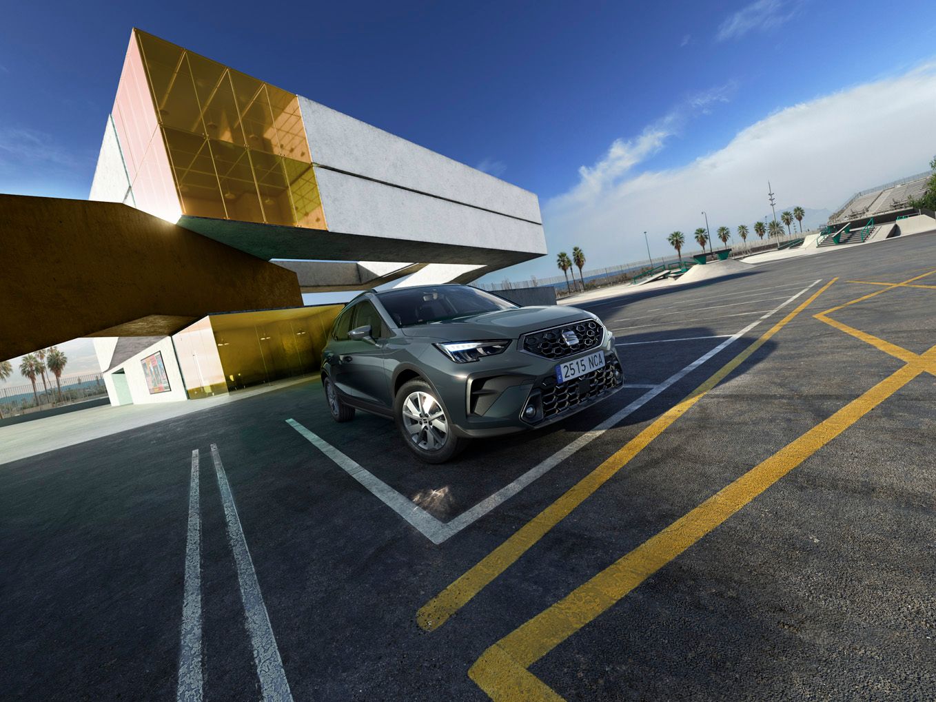 SEAT Arona Reference Fiord Blue