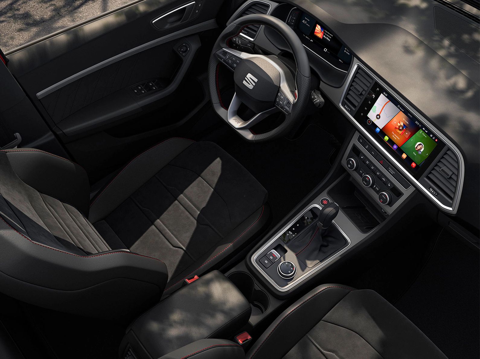 SEAT Ateca Innenraum von oben