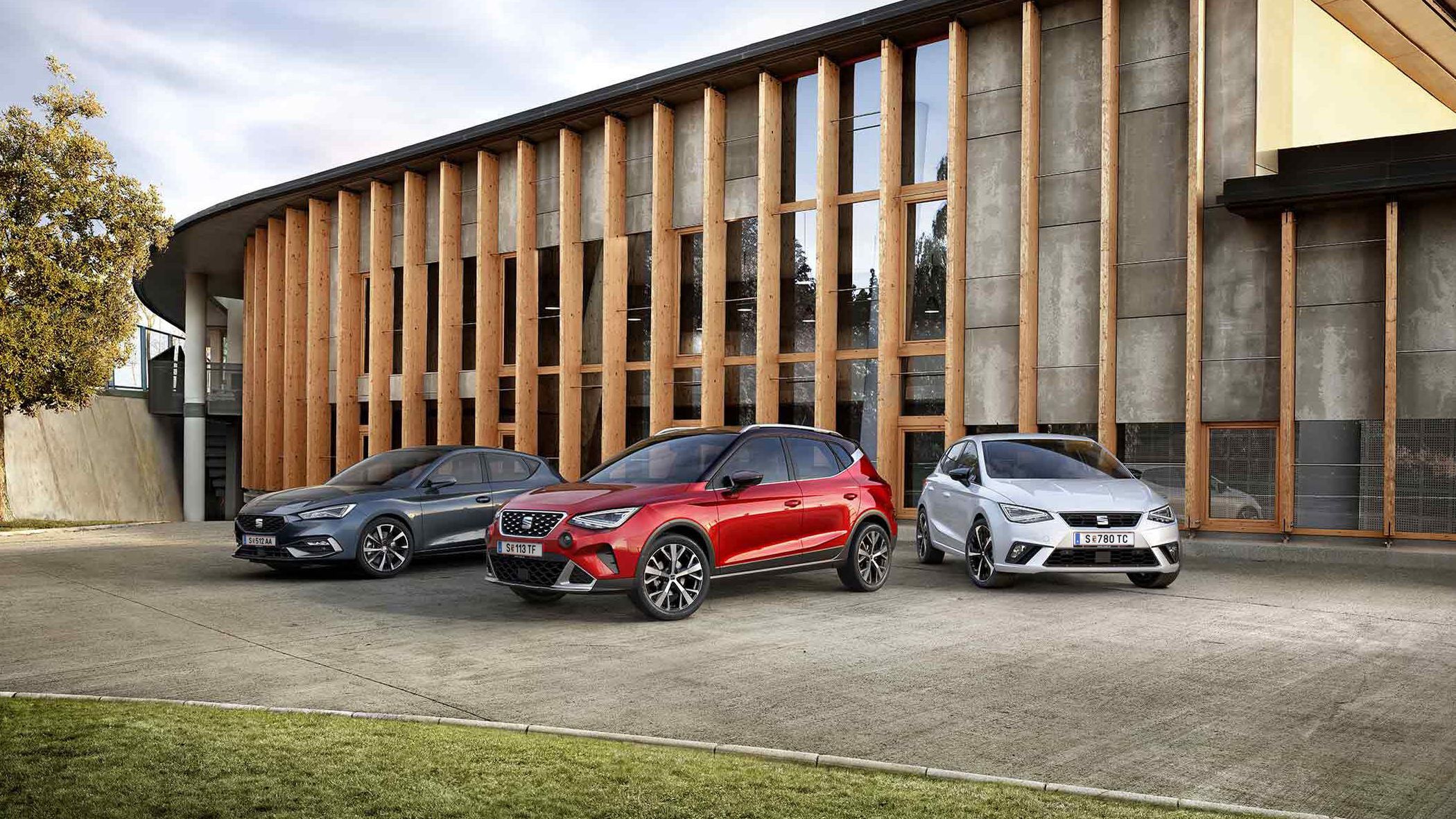 SEAT Fahrzeugflotte mit SEAT Leon, SEAT Arona und SEAT Ibiza
