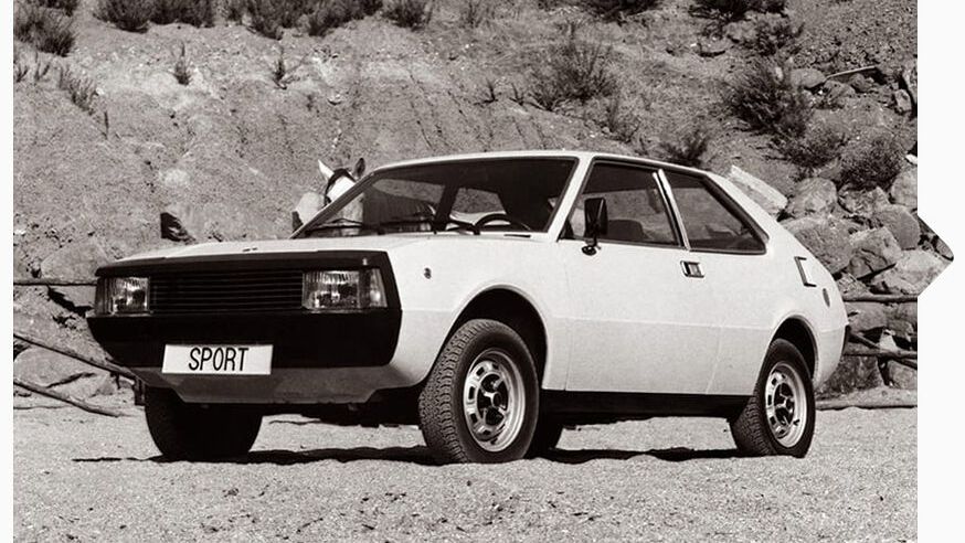 Das SEAT 1200 Sport Coupé von 1975.