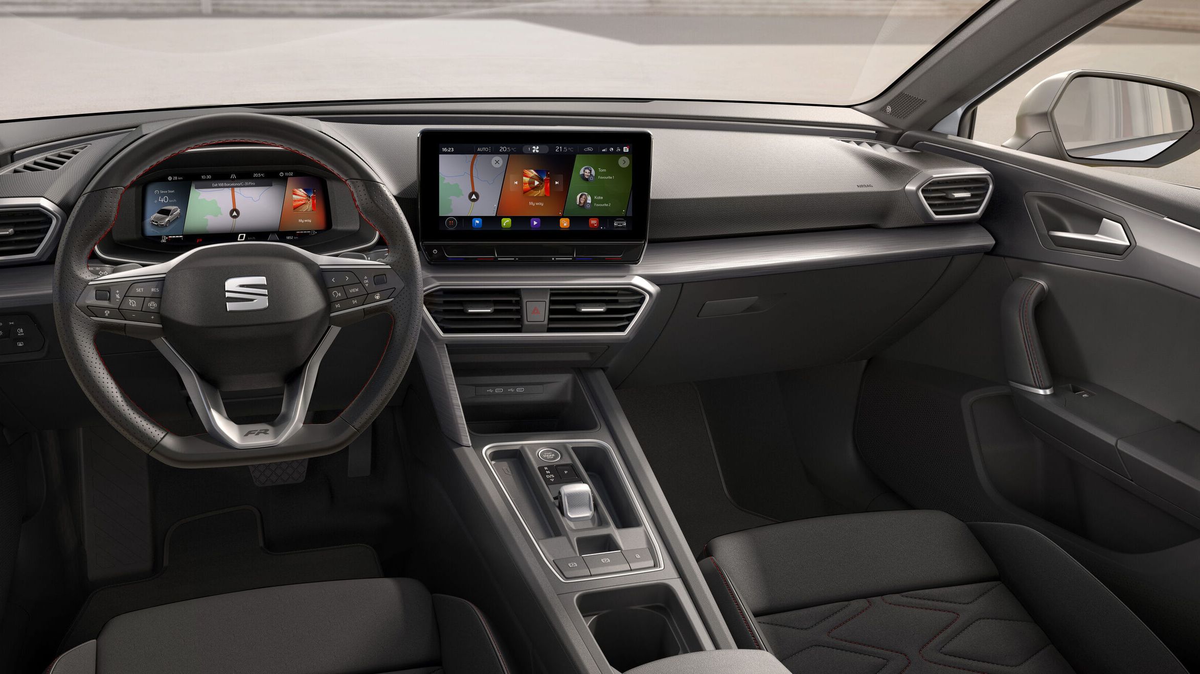 SEAT Leon TGI-HYBRID Innenraum